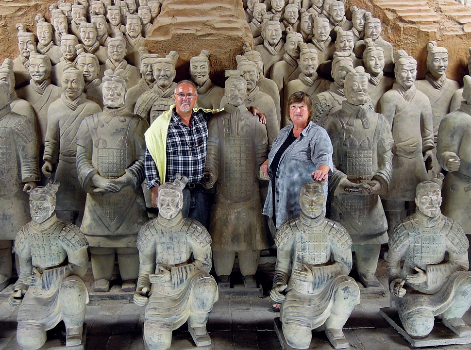 Terrakotta army in Xian