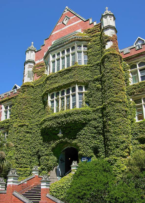 Hunter Building of Victoria University in Wellington