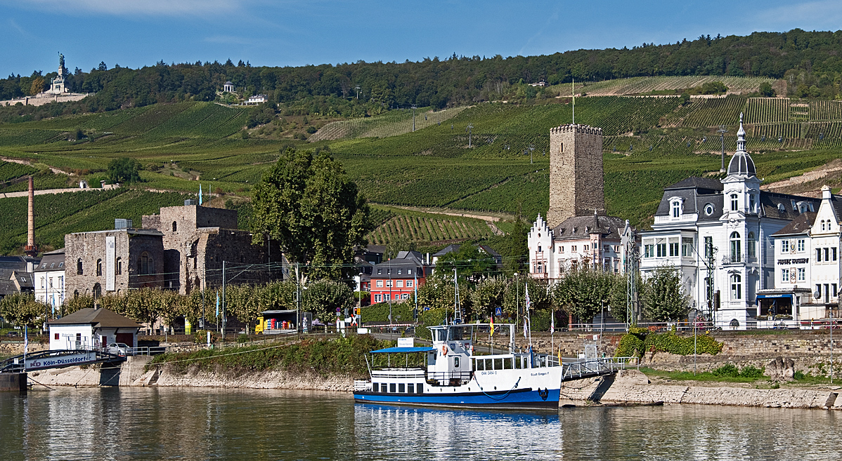 Rheinschifffahrt von Ruedesheim zur Loreley