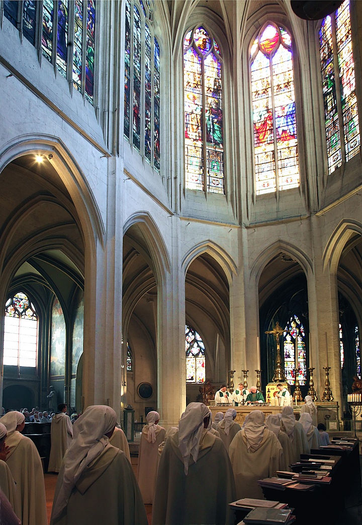 Heilige Messe in der Eglise Saint-Paul