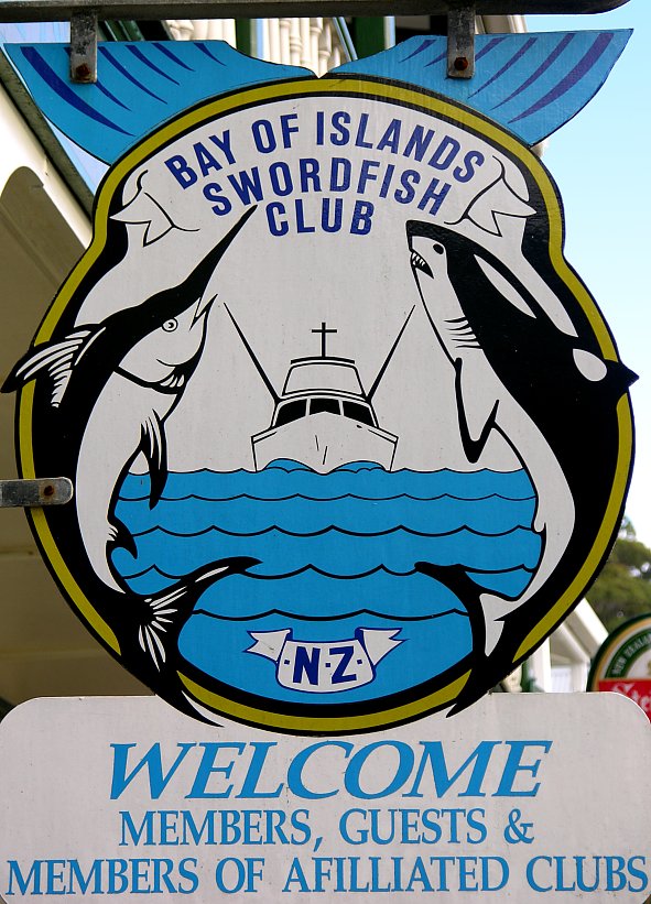 Swordfishclub in Russell