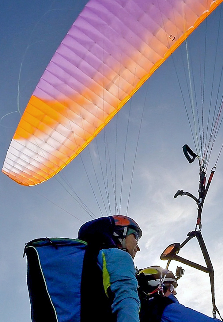 Tandem Paragliding am Jenner