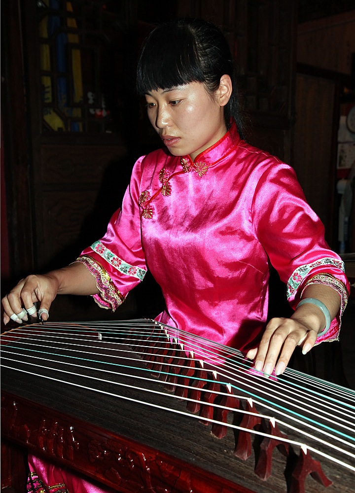Chinese Teahouse music in Yangshuo