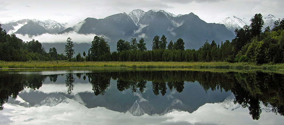 Mirror Lake am Fox Gletscher