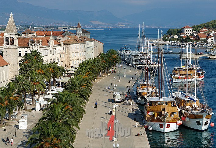 Oldtown and harbour of Trogir