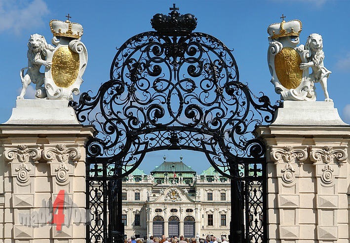 Palace Belvedere in Vienna
