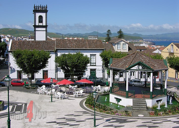 Market square in Ribeira Grande
