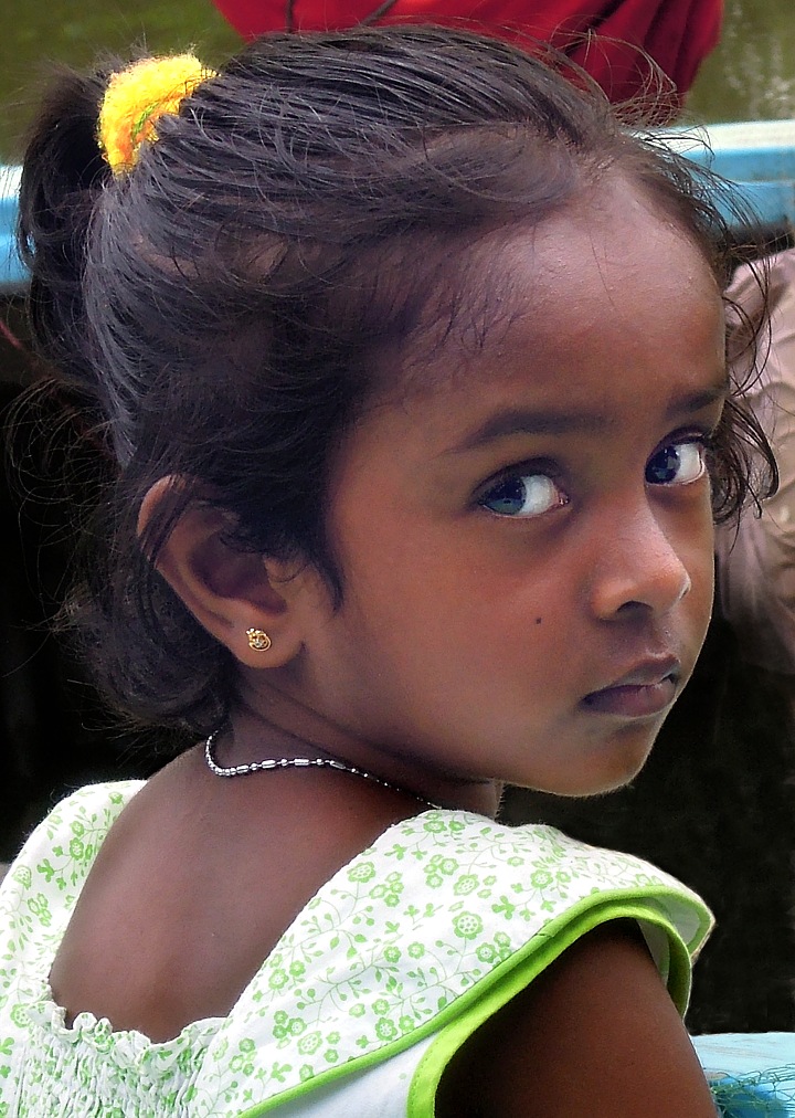 Young Ceylonese child