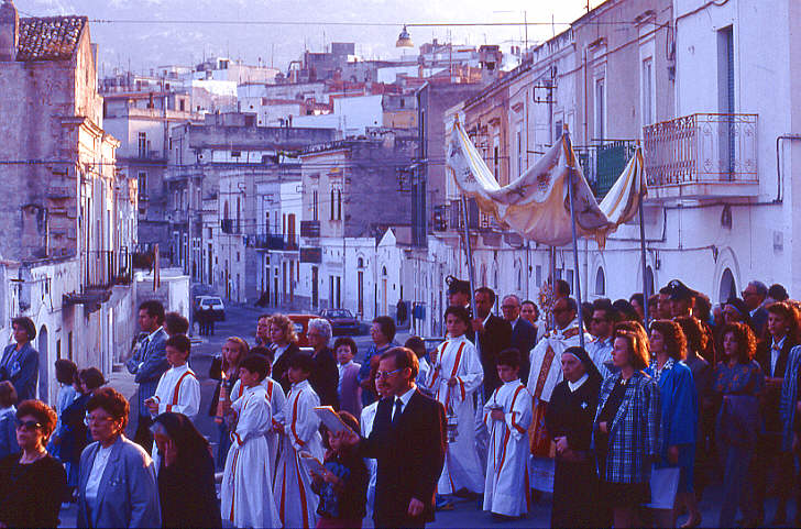 Prozession at patronal festival