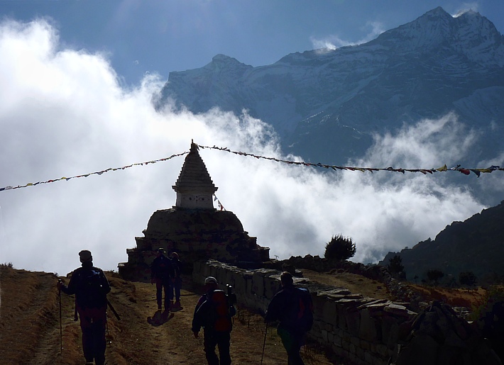 Ghompa of sherpa village Khumjung