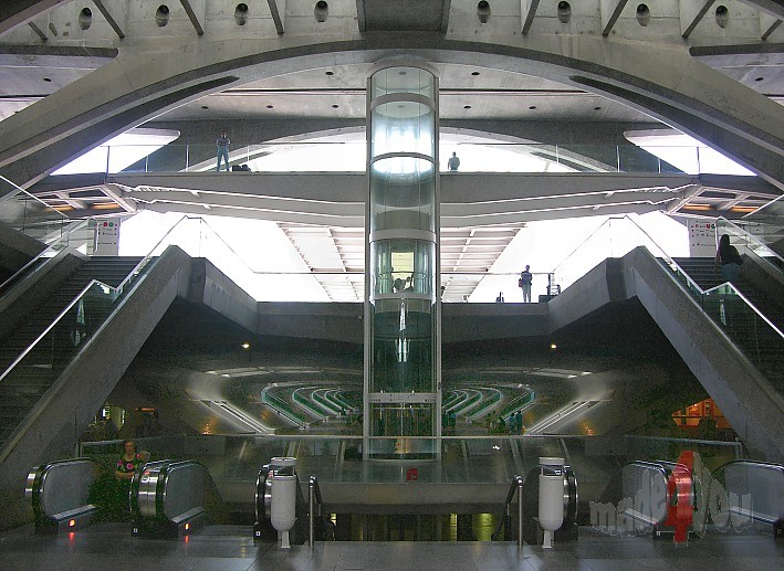 Metro at Expo area of Lisbon