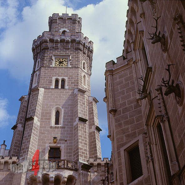 Castle Hluboka in Czech Republic