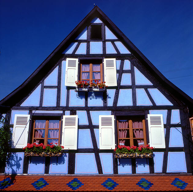 Timbered house in Kaysersberg