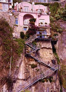 House entrance in Positano
