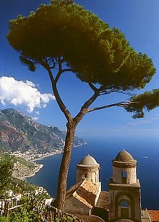 Postcard view of the Amalfi Coast
