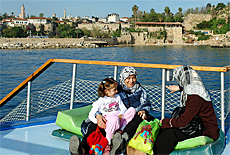 Bootstour entlang der Steilkste von Antalya