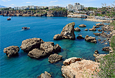 Bootstour entlang der Steilkste von Antalya