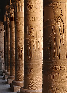 Philae Temple of Isis in Assuan
