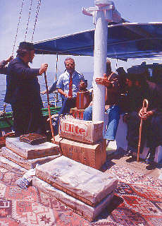 Shipping from Ouranopolis