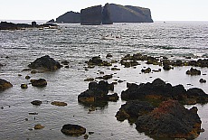 Wild coastline near Mosteiros on Sao Miguel