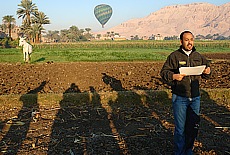 Our Pilot after lucky landing