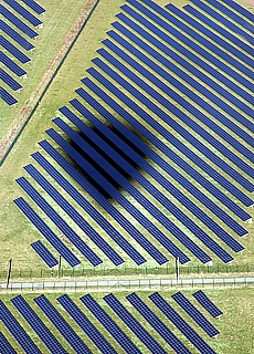 Solarfarm with Balloon shadow