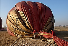 The Balloon is packed up