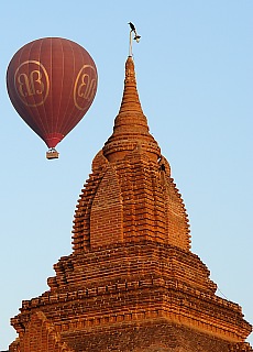 Balloons over Bagan