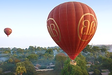 Balloons over Bagan