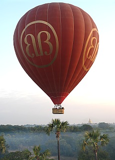 Balloons over Bagan