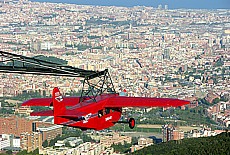 aircraft in amusement park Tibidabo