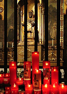 Black Madonna in Bari Gothic