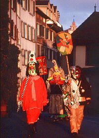 Morgestraich on Carnival in Basel