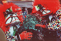 Young girl soaped with Raeppli