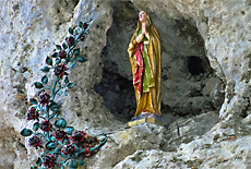 Madonna on the pilgrimage route to the Riederstein chapel