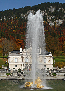 Palace Linderhof water games