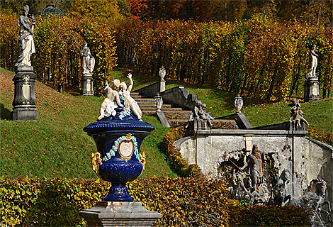 Palace Linderhof Rokoko pleasure garden