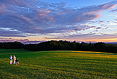 Prince Tegernberg View towards Zugspitze mountain
