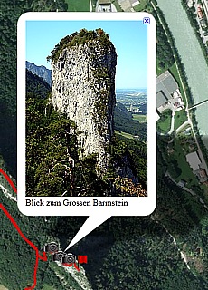 GPS-Track Barmstone via ferrata, fixed rope route