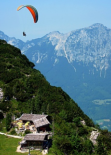 Schlegelmuldenalm on Prediktstuhl mountain