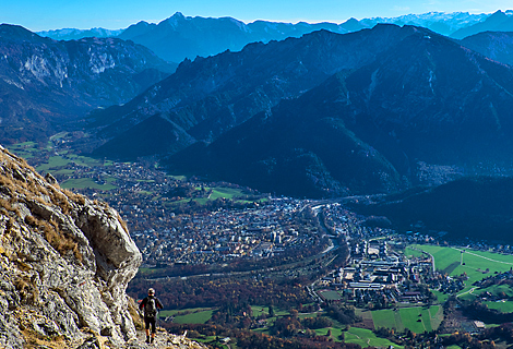 Bergwandern zum Hochstaufen Hausberg von Bad Reichenhall