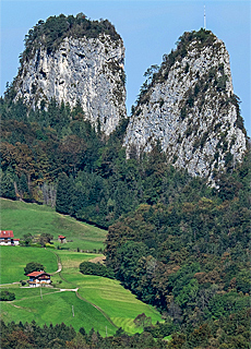 Kleiner und Grosser Barmstein bei Markt Schellenberg