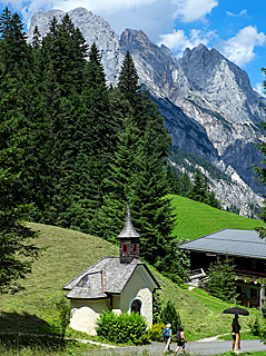 Hirschbichlpass in der Ramsau