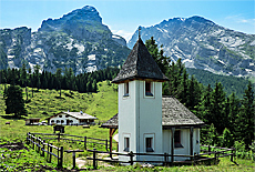 Kapelle auf der Khrointalm