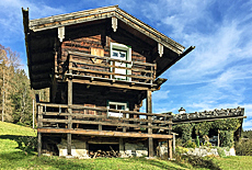 Holzstadl an der Kneifelspitze