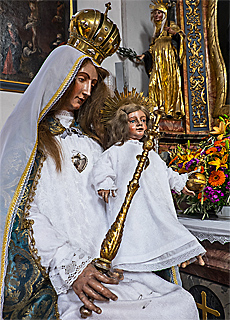 Madonna mit Jesuskind in Bad Drnberg