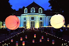 Lantern festival in the Kurhaus of Bad Reichenhall