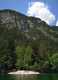 Badestrand am Thumsee