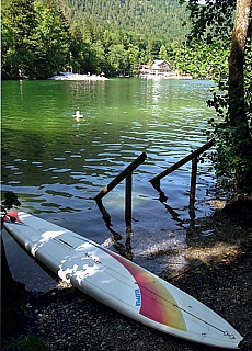 Badestrand am Thumsee