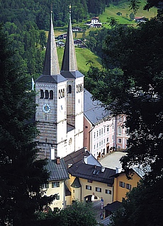 Berchtesgaden Town Hall Square